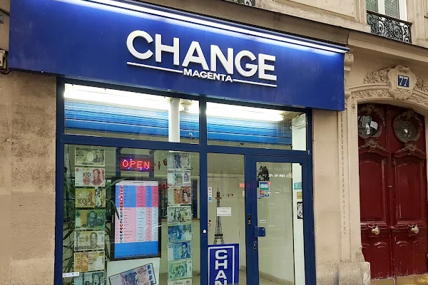 Change Magenta Dollar Currency Exchange – Paris